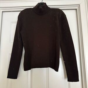 Brown Knit Sweater.  Jones New York